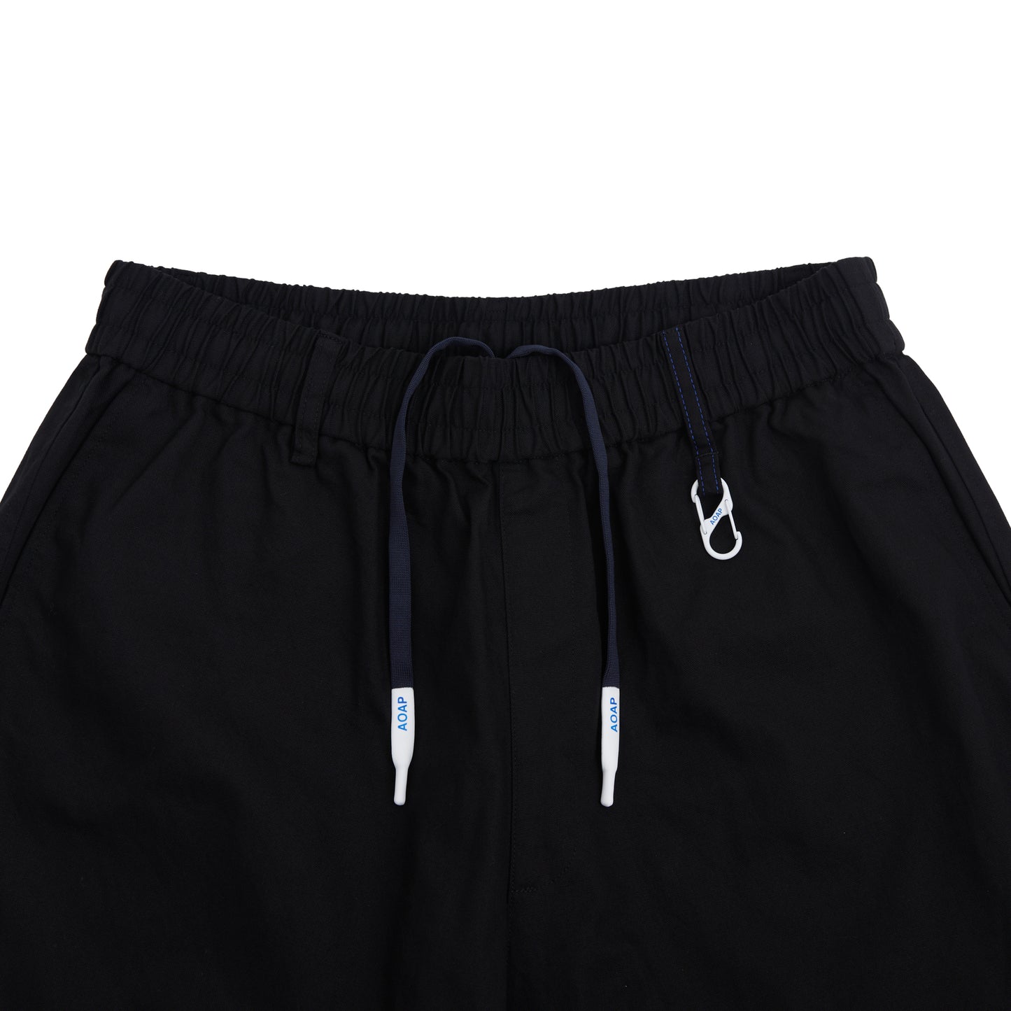 cotton oxford easy pants (black)