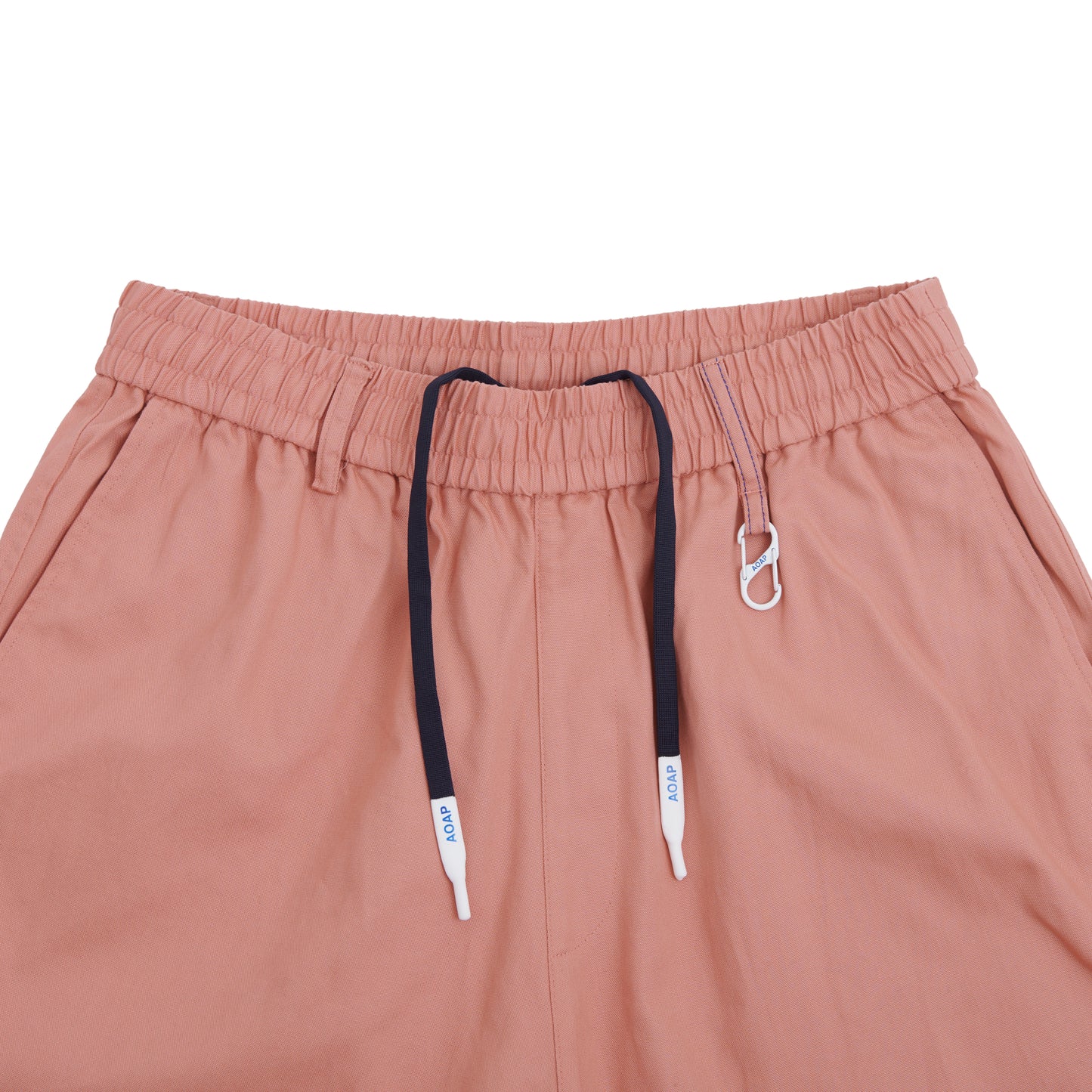 cotton oxford easy pants (coral pink)