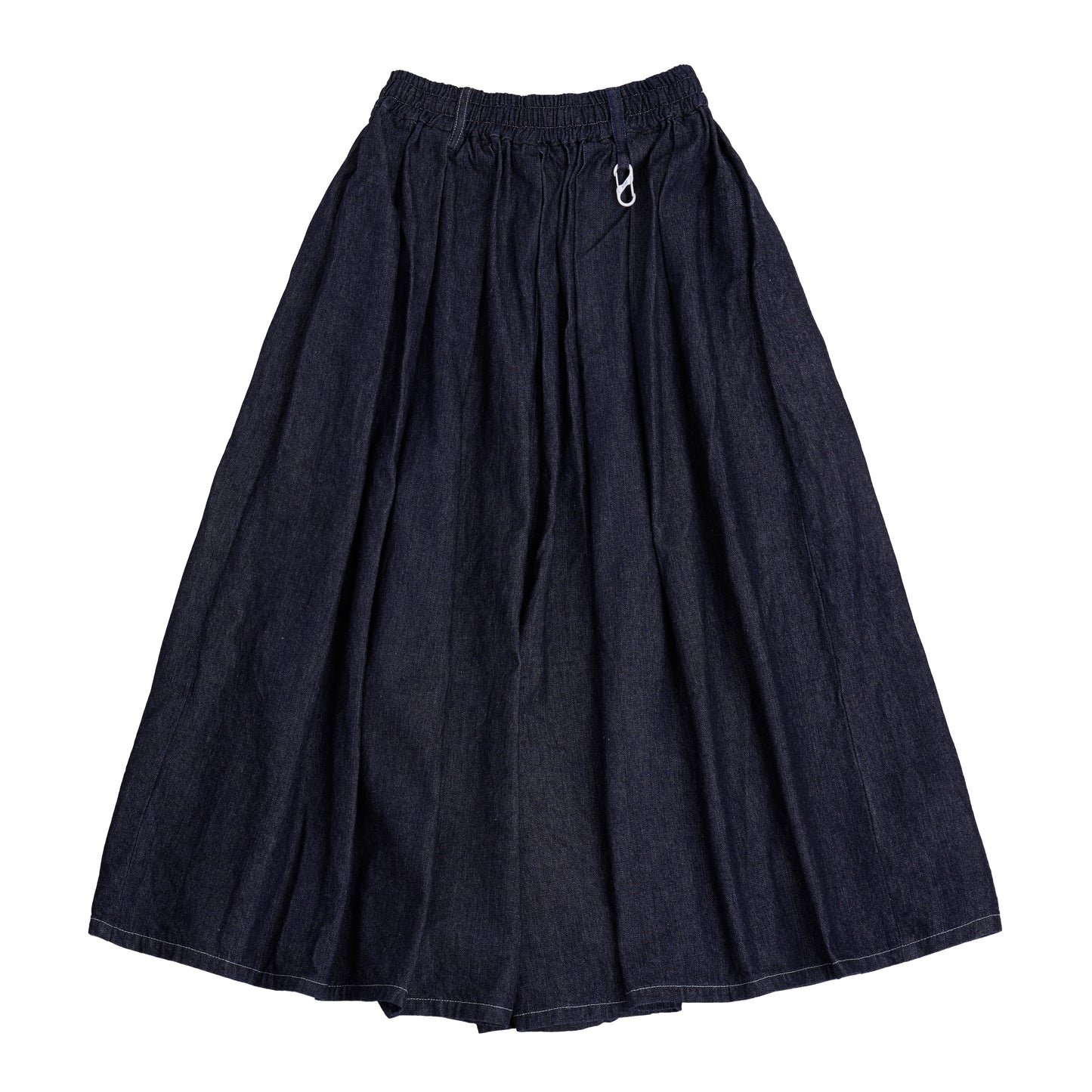denim easy long culotte (indigo)