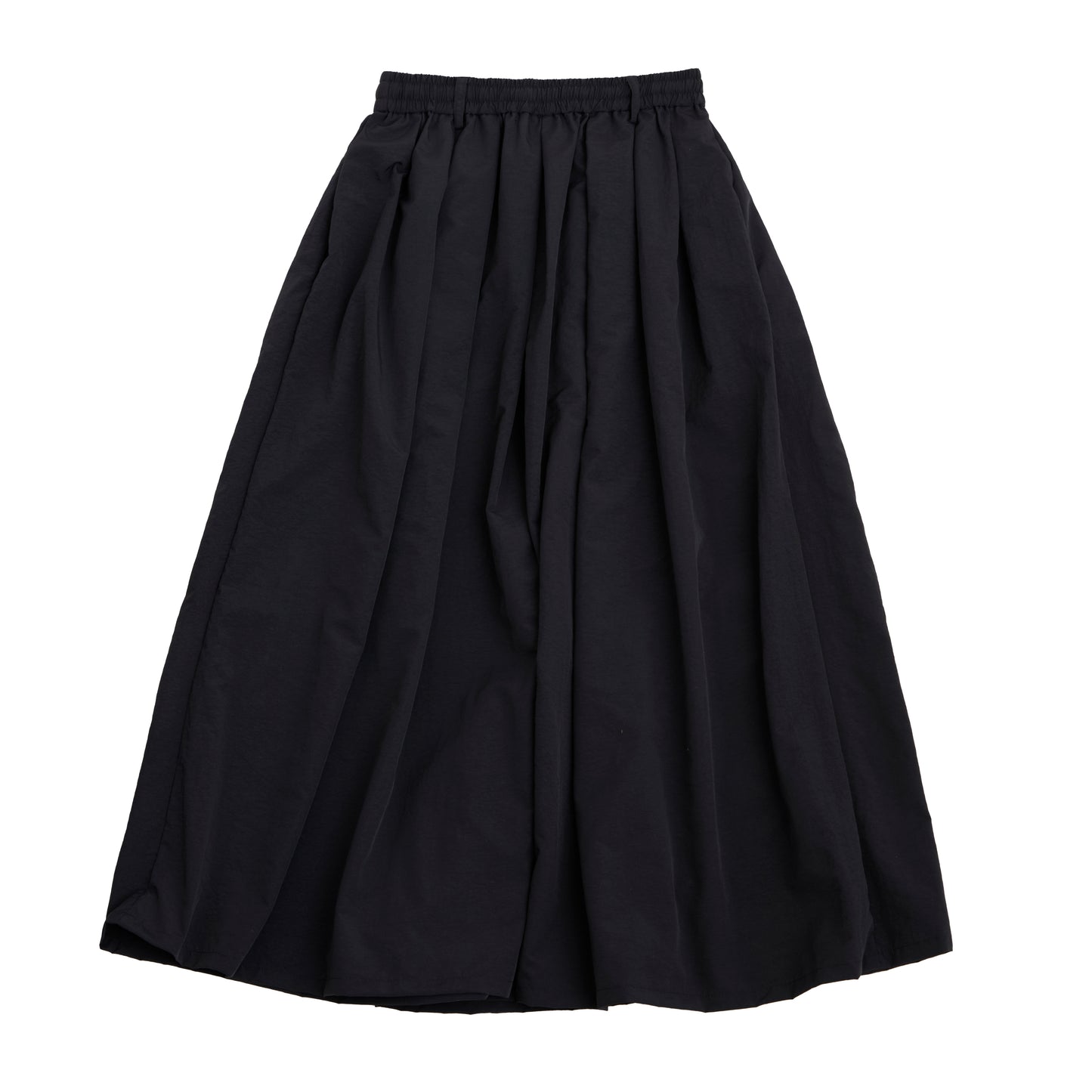 nylon easy long culotte (black)