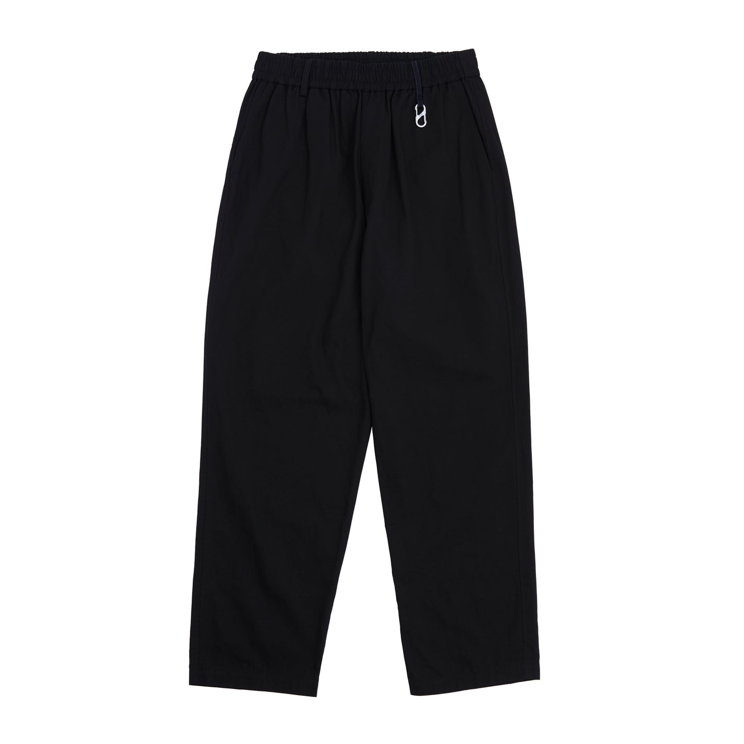 cotton oxford easy pants (black)