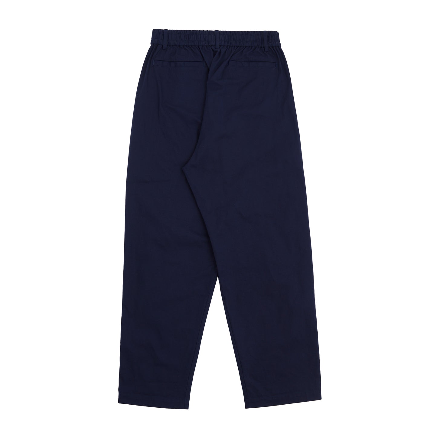 cotton oxford easy pants (navy)