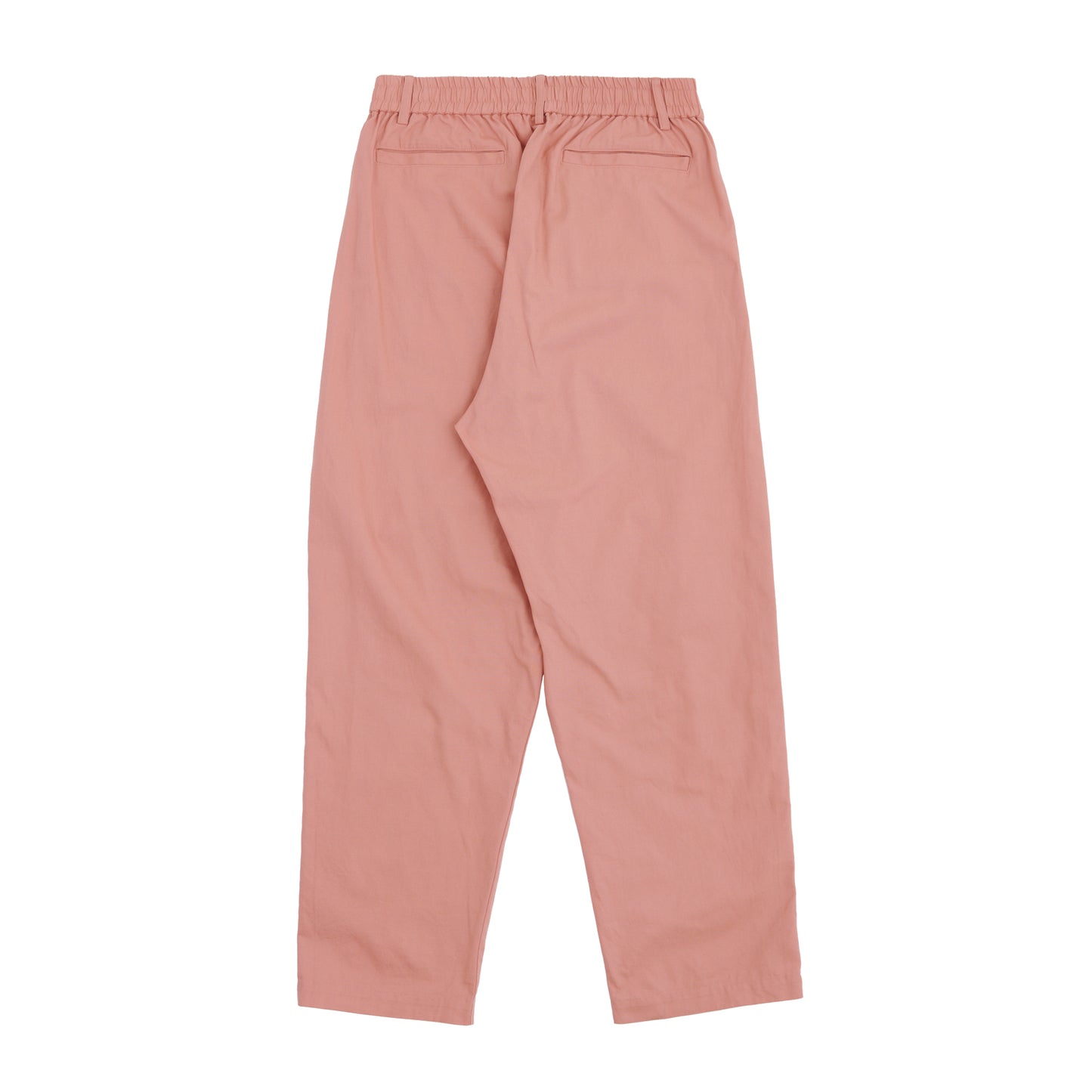 cotton oxford easy pants (coral pink)