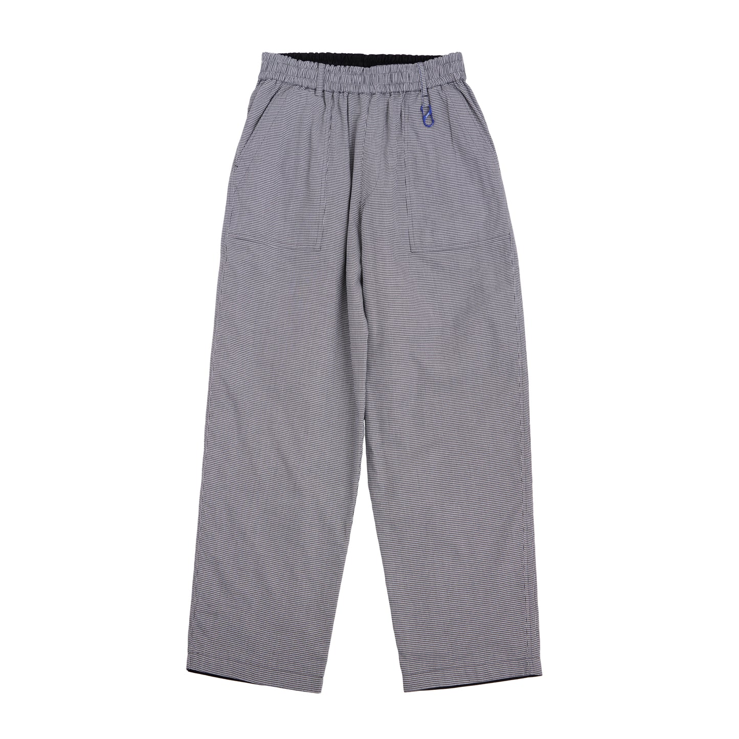 patterned reversible easy pants (houndstooth / black)