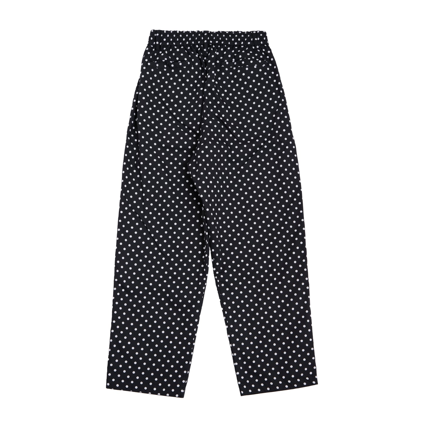 patterned reversible easy pants (dot / black)