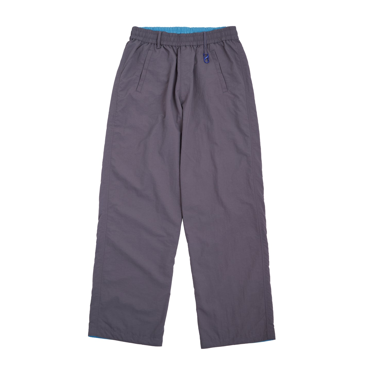 nylon reversible easy pants (gray / sax)