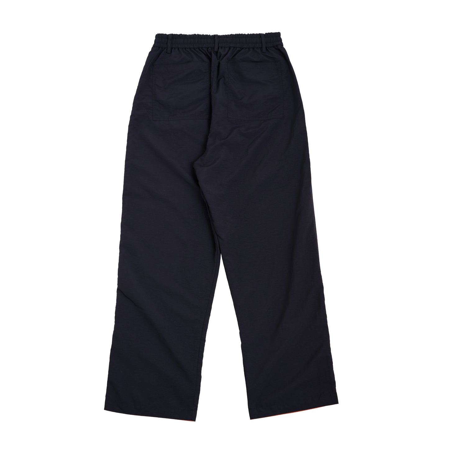 nylon reversible easy pants (black / orange)