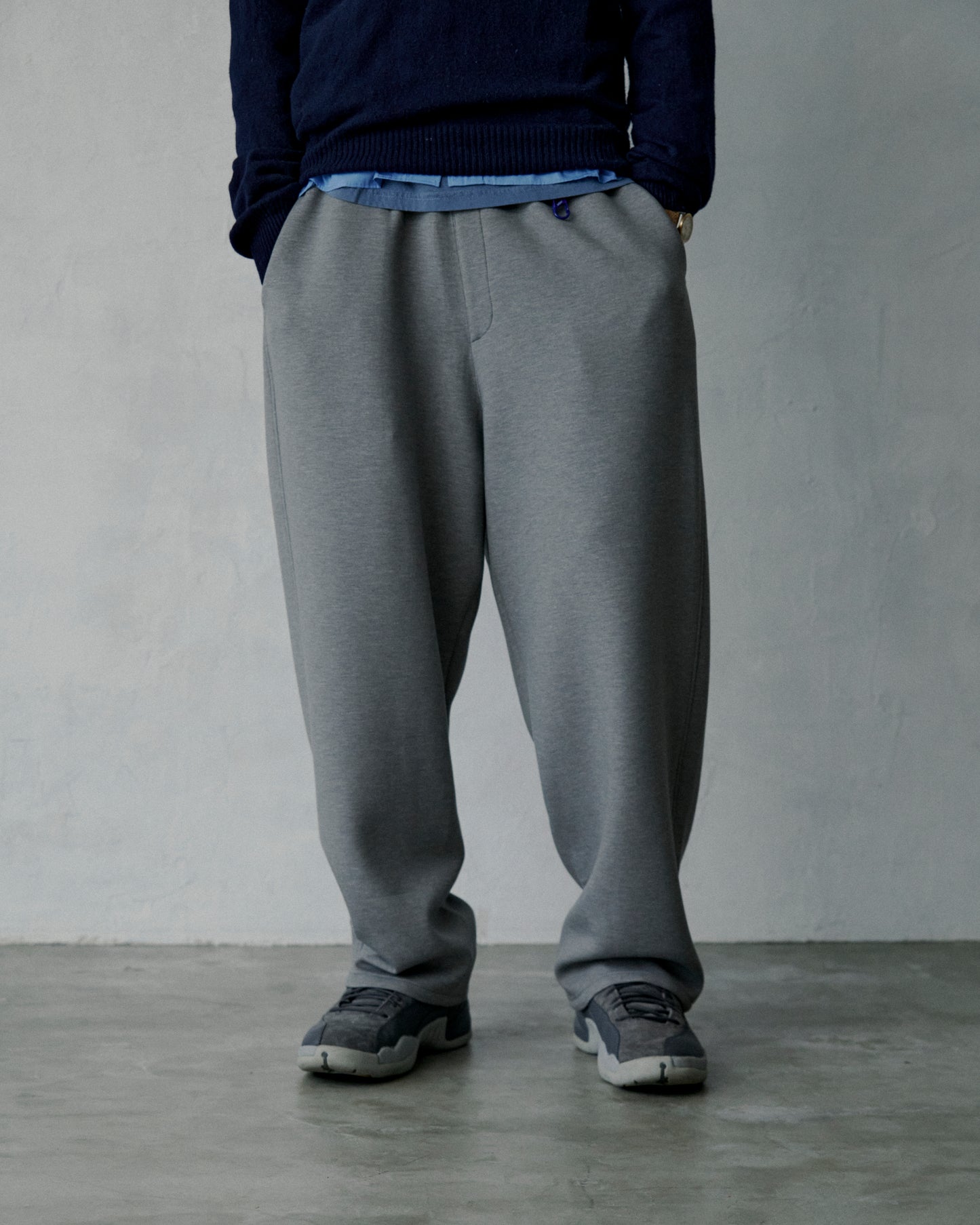 jersey easy pants (gray)