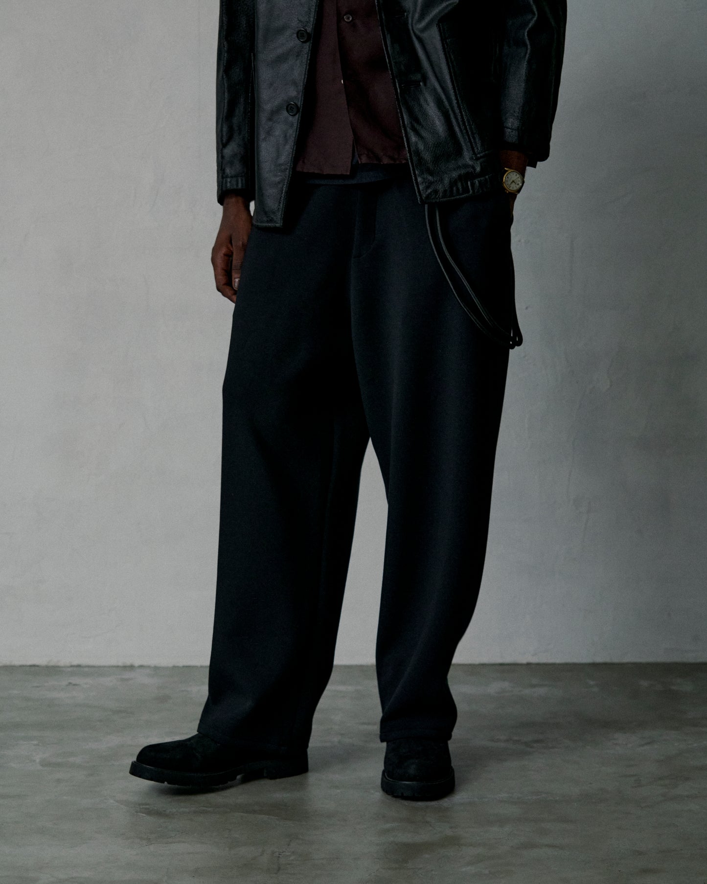 jersey easy pants (black)