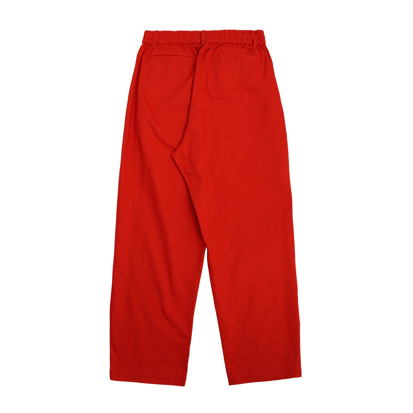 cotton oxford easy pants (red)