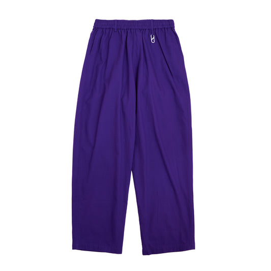 cotton oxford easy pants (purple)