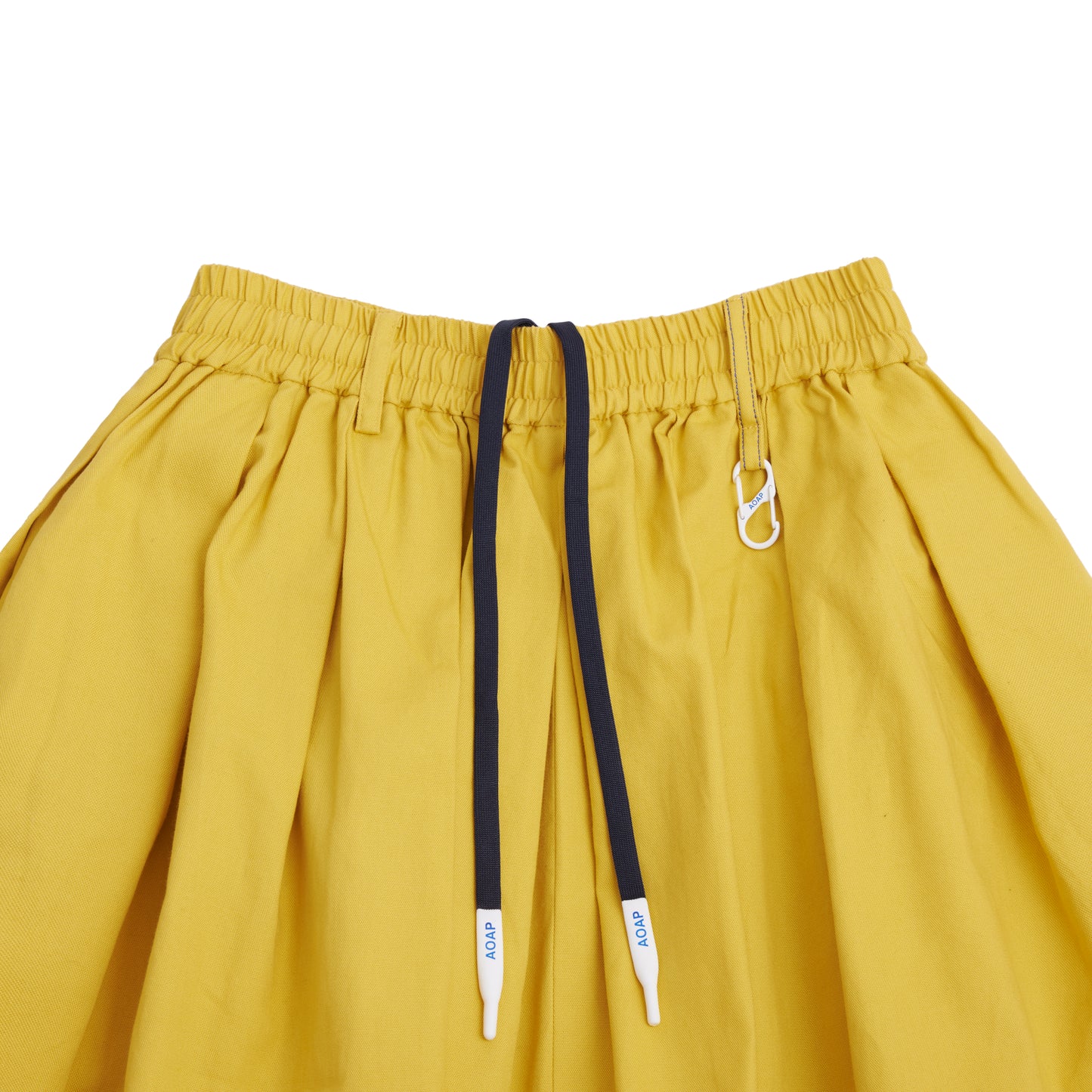 cotton oxford easy long culotte (yellow)