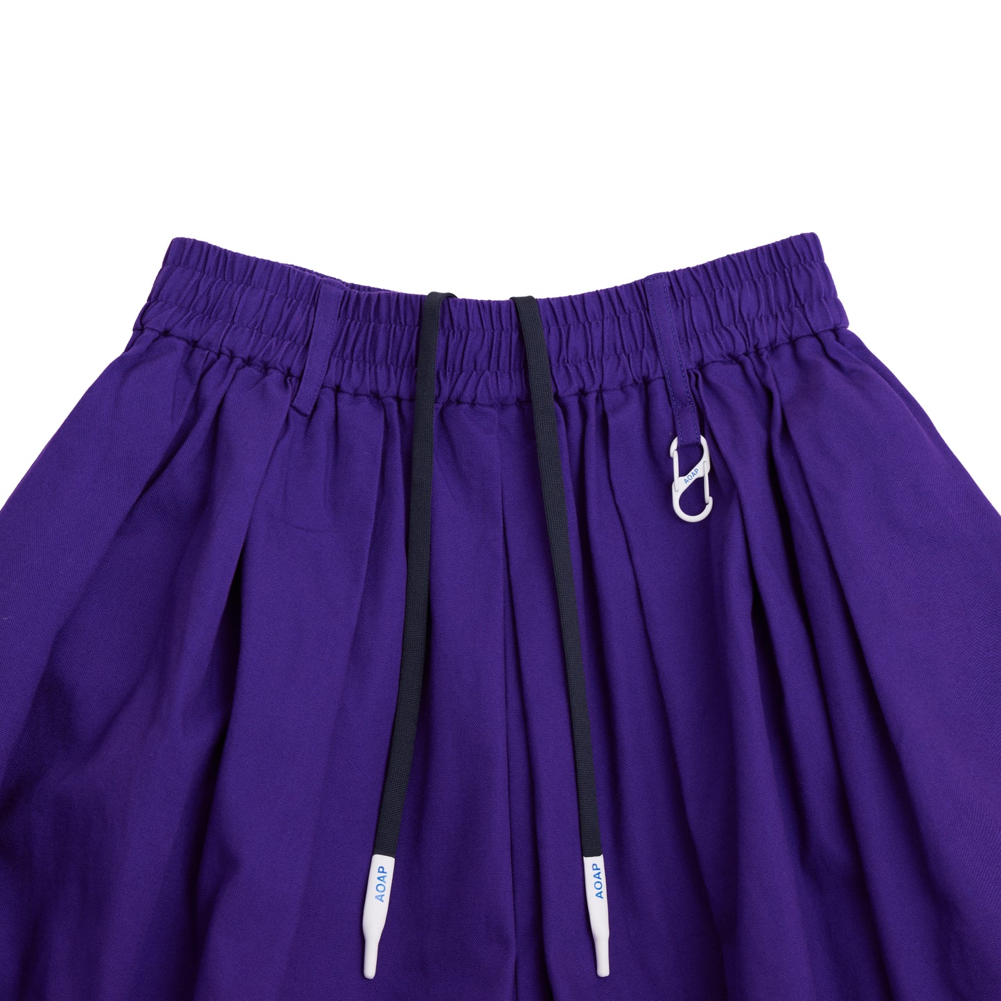 cotton oxford easy long culotte (purple)