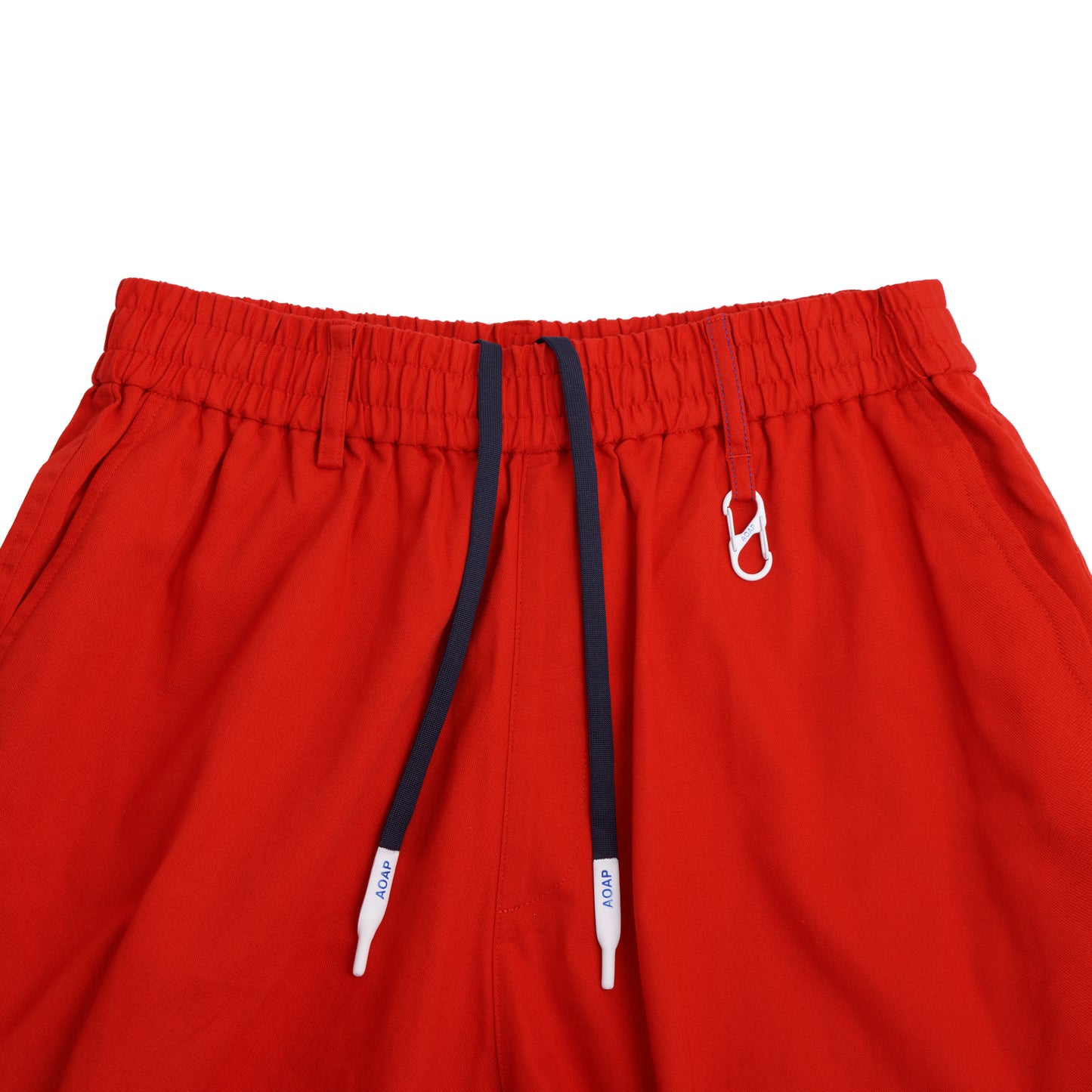 cotton oxford easy pants (red)