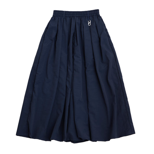 nylon easy long culotte (navy)