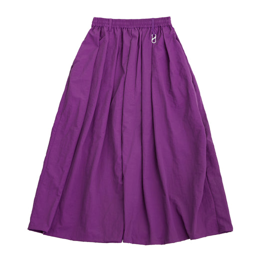 nylon easy long culotte (purple)