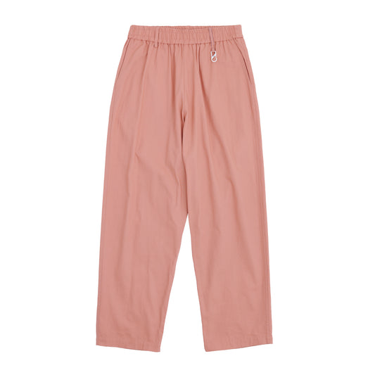 cotton oxford easy pants (coral pink)